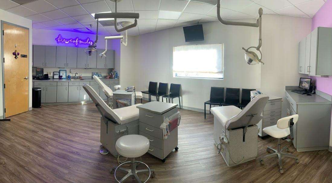 Krewe of Smiles dental exam room